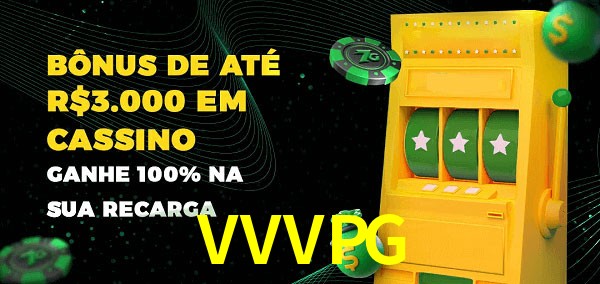 VVVPG melhor bônus de depósito