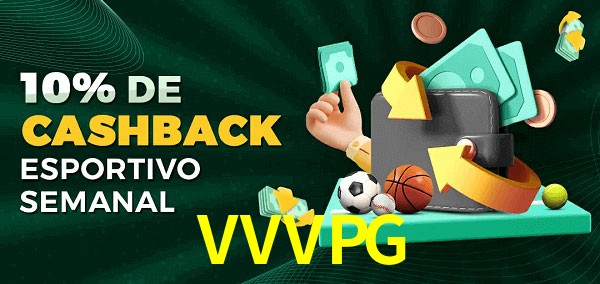 10% de bônus de cashback na VVVPG